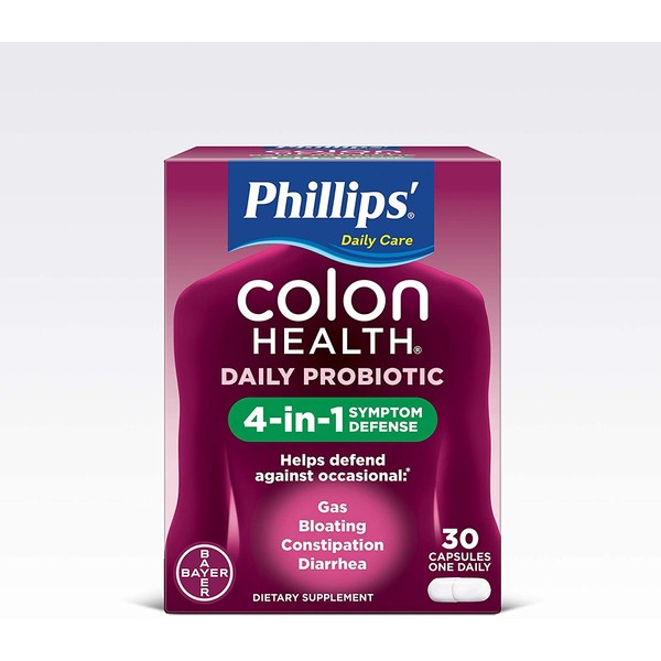 Phillips’ Colon Health Probiotic Capsules, 30 Count
