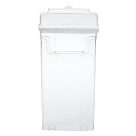 taymar DIN Lang (DL) Brochure Holder with Lid, Weatherproof (Also Suitable for Outdoor Use)