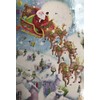 Advent Christmas card with 24 Doors and White Mailing Envelope