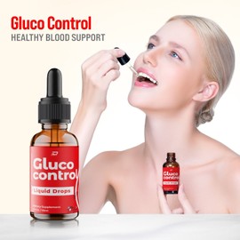 Gluco Control (1 Pack) Gluco Control Liquid Drops Healthy Blood Support - GlucoControl Drops