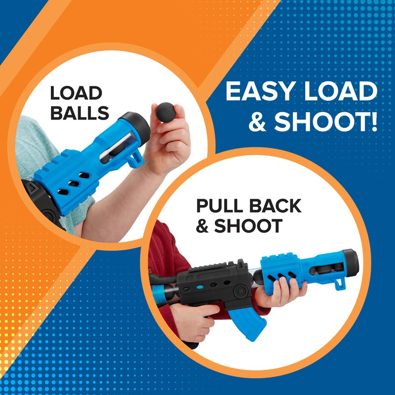 Aeroblast 2 Player Set Foam Ball Popper