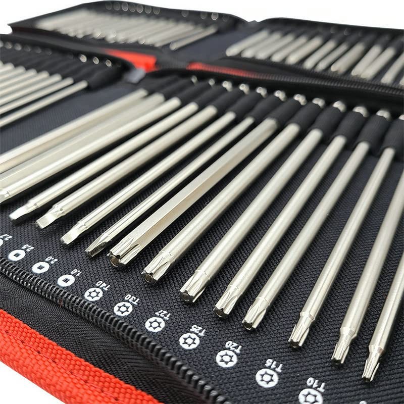 30 Pieces/Set Extra Long 100/150 mm S2 Steel Magnetic Screwdriver