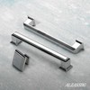 Alzassbg 10 Pack Polished Chrome Cabinet Pulls, 5 Inch(128mm) Hole