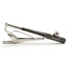 SWANK Baseball Bat & Ball Tie Bar (Black) Tie Clip