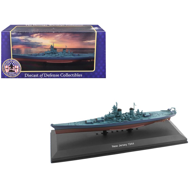 DCD USS New Jersey (BB-62) 1/1100 Scale Diecast Model 1944