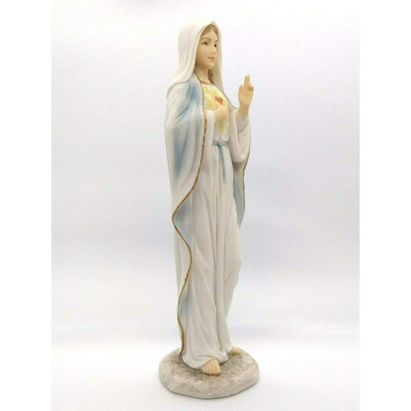 Stutue - Sacred heart of Mary 8.25" tall
