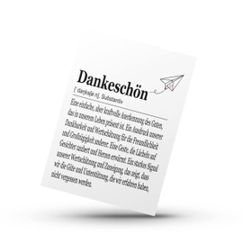 PURESIZE Thank You Card, Colleague Card, Greeting Card for Employee, Girlfriend, Men and Women, A6, (English Language Not Guaranteed)