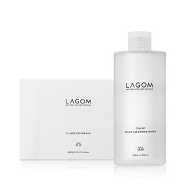 LAGOM Gentle Cleansing Foam Gift Set for Sensitive Skin (Moisturizing, Water-based, pH-balanced, Exfoliating, Hydrating)