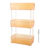 Acrylic Bathroom Storage Rack 3 Tiers Bathroom Counter Organizer Countertop