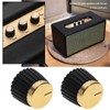 Pack of 10 Audio Knobs Wave Pots Amplifier Push On