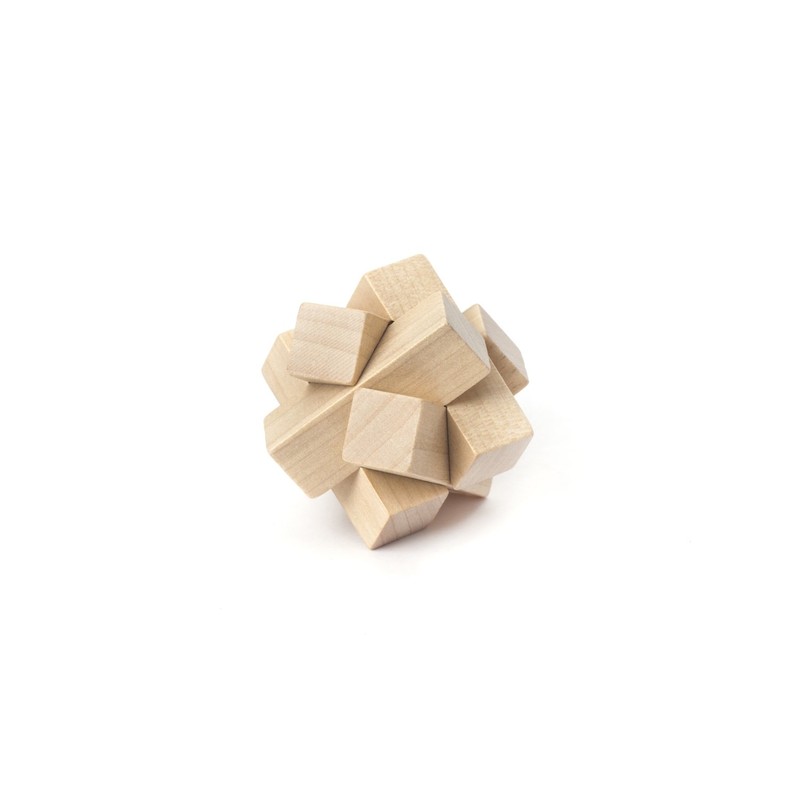 Kikkerland Mystery Matchbox Wood Assorted Styles Puzzle