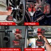 ONEVAN 520N.M Brushless Electric Wrench Cordless Wrench Screwdriver 1/2" Socket