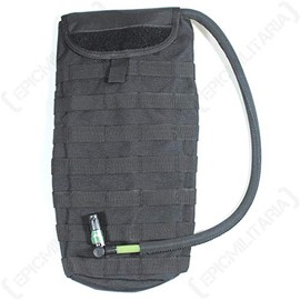 Military Tactical MOLLE System Water Pack Hydration Bladder Airsoft Hiking Black
