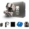 Skull Shaver Pitbull Platinum Pro Head Shaver Kit for Men