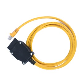 Yalgdlen Enet OBD2 OBDii RJ45 Cable Ethernet to OBD F-Series G-Series bimmercode bootmod3 ista enet Cable