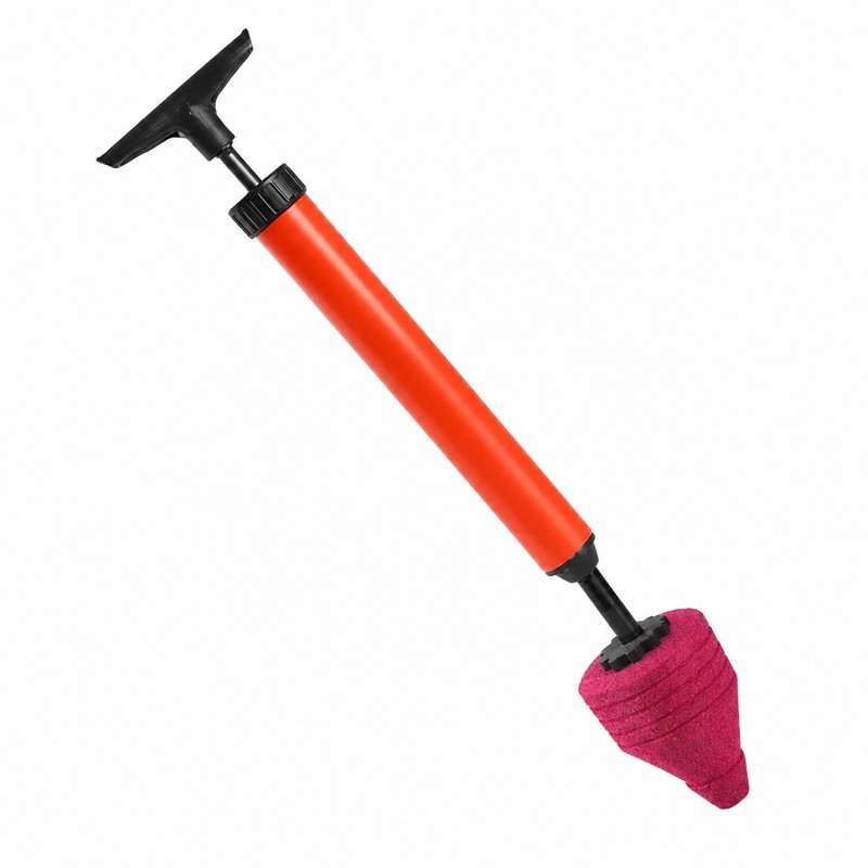 High Pressure Air Plunger for Drain Cleaning – Ergonomic Toilet