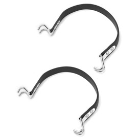 QWORK Battery Lifting Strap for T105 Battery, 2 Pack Car Battery Belt Handling Lifting Battery Mounting Bracket Lifter