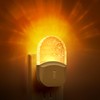 Night Lights Plug Into Wall [2 Pack], Amber Warm Night