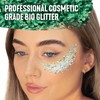 Snazaroo 1172243 Organic Glitter Fine Set, 3 Colours: Gold, Silver,