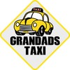 Grandads Taxi Car Sticker