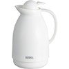 Thermos 34OZ WHT Glass Carafe, Pack of 1, white