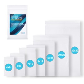 Resealable Bags, Pack of 100, Plastic Bags, Sealing Bags, Food Bags, Bags with Pressure Closure, Various Measures Zip Bags