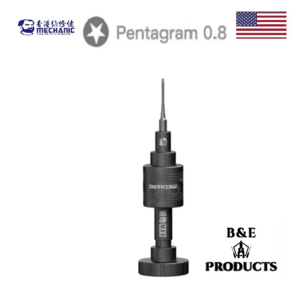Mechanic Mortar MAX, TORQUE Screwdriver, Pentalobe P2 * 0.8mm ANTI-SLIP