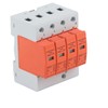 4P Surge Protective Device DIN Rail Mounting Arrester Protector with