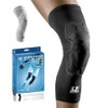 LP SUPPORT IM710 Shield Padded Leg Compression Sleeve, Ergonomic Knee