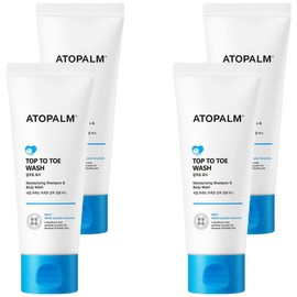 Atopalm Top to Toe All-in-One Wash, 100ml, 4 pieces / 아토팜 탑투토 올인원워시, 100ml, 4개
