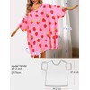 KFUBUO Plus Size Nightgowns for Women Oversized Sleep Tshirts Dress