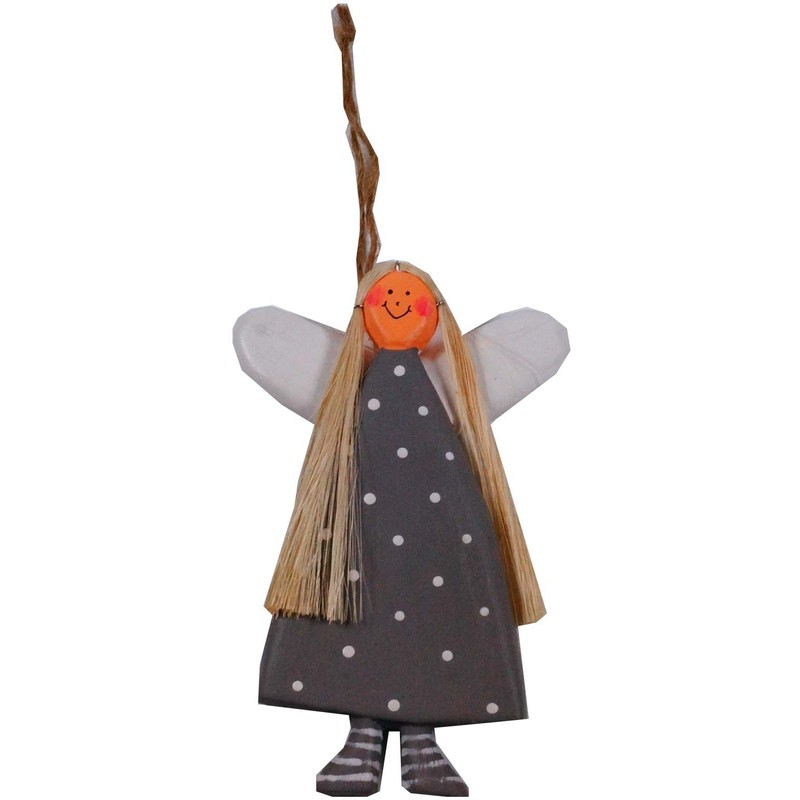 GURU SHOP Guardian Angel Christmas Tree Decoration Bordeaux 12 x