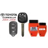 Toyota 44D Transponder DOT Chip Key + 4 Button Remote