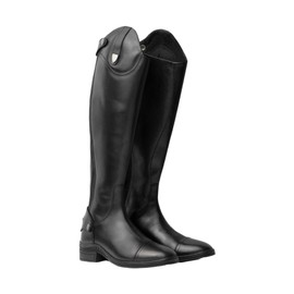 HORZE Duvall Womens Tall Dress Boots - Black - 9R