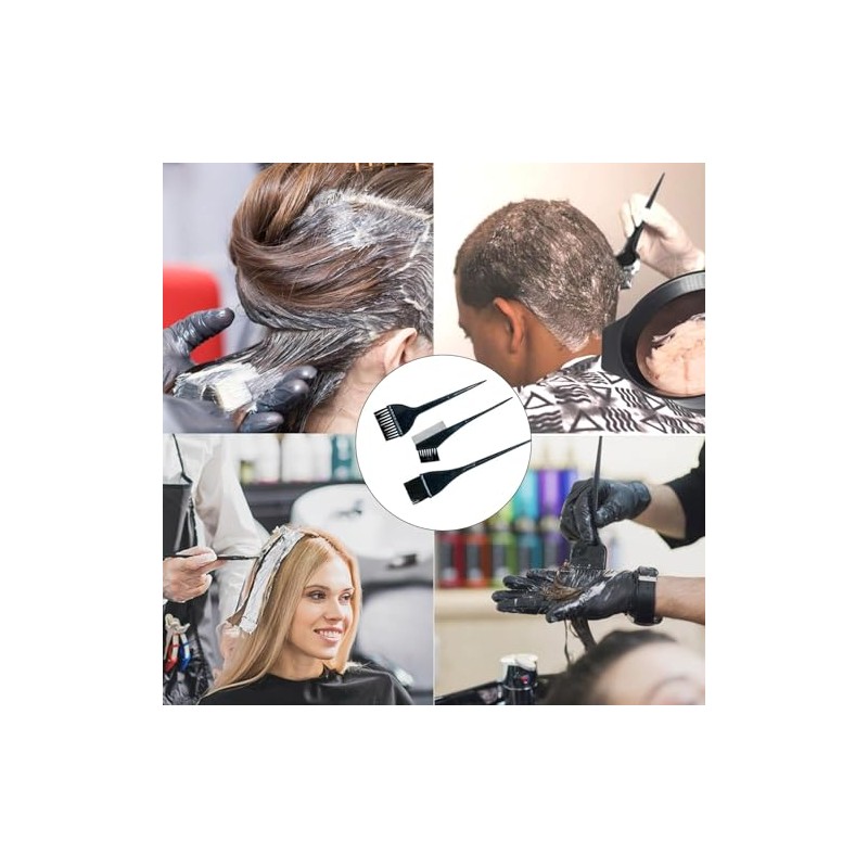 20 Piezas Kit Herramientas de Tinte para Coloración Cabello, con