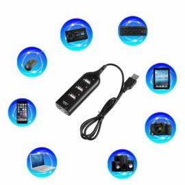 Unbranded 4 Port 2.0 USB High Speed Multi HUB Splitter Expansion Desktop PC Laptop Adapter