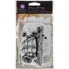 Prima Marketing 580162 Cling Stamp 3.5"X5"-Nautical