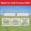 8x8 Pop Up Canopy Top Replacement Cover (Top Only)