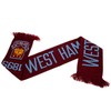 West Ham Nero Scarf - Claret - One Size