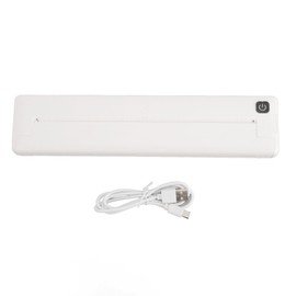 Portable Wireless Printer 8.5 X 11in US Letter Mini Bluetooth Thermal Inkless A4 Printer with APP for Home School White