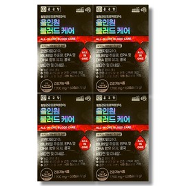 Chong Kun Dang All-in-One Blood Care 1200mg x 60 capsules (4 boxes) / 종근당 올인원 블러드 케어 1200mg x 60캡슐 4박스
