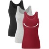 Orrpally Basic Tank Top with Bra for Women Cotton Shelf