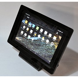 TABcare Compatible LG G pad 10 Security Acrylic Desktop Stand for POS, Kiosk, Store, Show Display (Black)