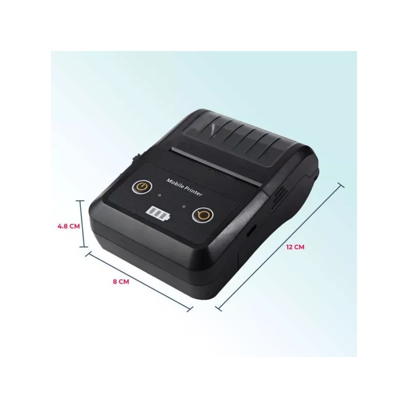 EGTMA Impresora Térmica Portátil De Recibos Bluetooth