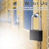 Combination Padlocks,Chumiug 4 Digit Resettable Combination Lock with 2.6 Inch
