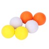 6Pcs Golf Balls Set 3 Colors Textured Surface Balls and