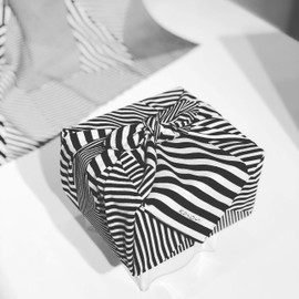 Sanyo Shoji 06-054031 KONOMI Bath Brush, Medium Width Striped, Black, Approx. 19.7 inches (50 cm) Width