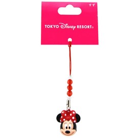 ミニーマウス 鈴 ス トラップ　携帯ストラップ ディズニーリゾート限定 グッズ