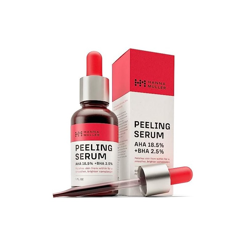 AHA 18,5% + BHA 2,5% suero pelador Hanna Muller