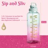 Paris Hilton Motivational Drinking Bottle 1.8 Litres in Pink/Blue –